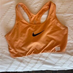Nike Women's Bright Orange Sports Bra